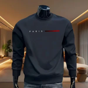 Hot Sales Men's Sweatshirts Print O-Neck High Quality Long Sleeves Casual Man Popular Top Sports Clothing Pullover Jogging Daily -  200000343